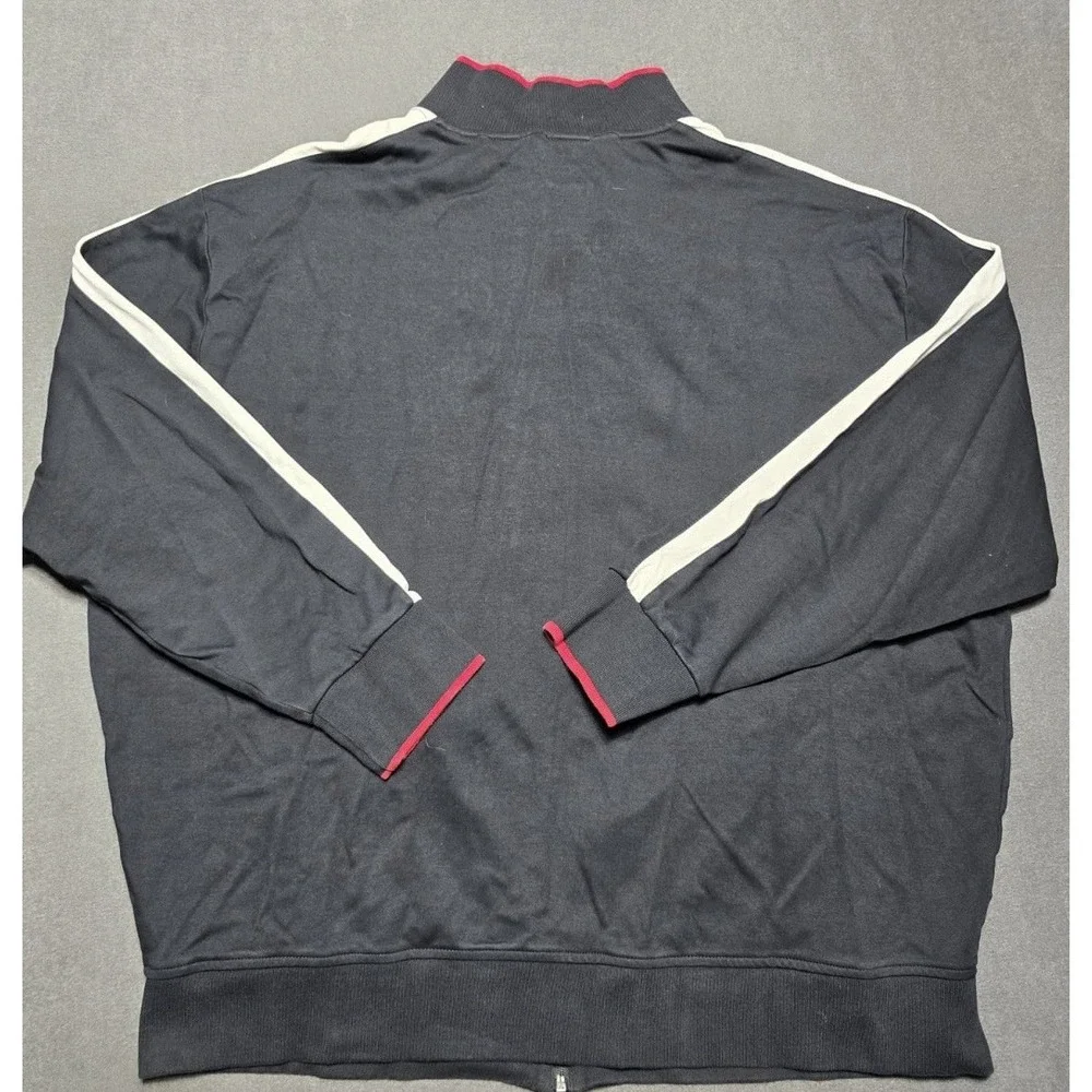 Polo Ralph Lauren Jacket Mens Black Performance Track Full Zip Pony 3XB Big‎
